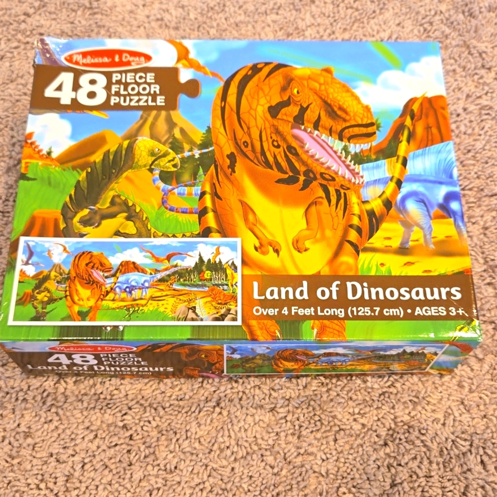 Melissa & Doug Land of Dinosaurs Puzzle